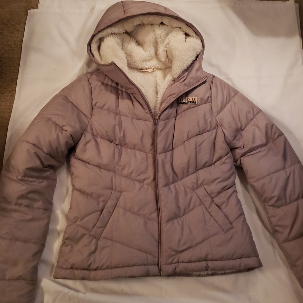 Hooded coat